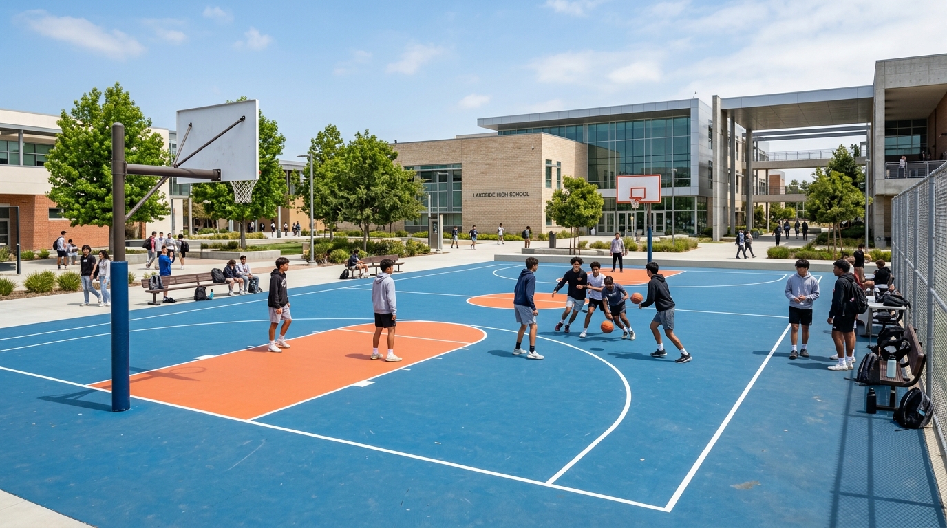 Basketbol Sahası Yapımı - 5