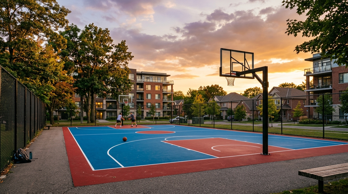 Basketbol Sahası Yapımı
