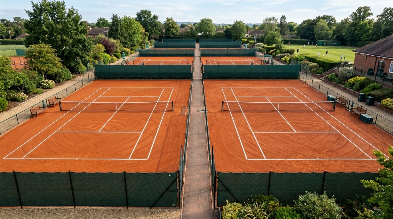 Toprak Tenis Kortu Yapımı - 2