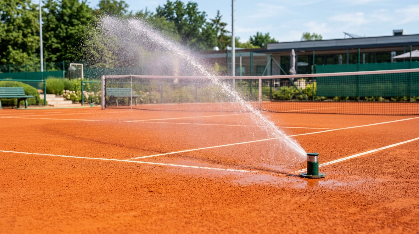 Toprak Tenis Kortu Yapımı - 7